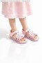 Girl's Floral Appliqué Casual Sandals