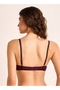 Polka Dot Print Bra Non-Wired - 3
