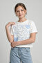 Girl's Cotton Crop T-Shirt