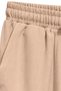4307 Women's Elastic Waist Carrot Leg Shalwar Trousers Milk Coffee - 2