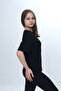 Girl's Printed Crew Neck Short Sleeve T-Shirt 24970 - 4