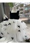 Elegant Black Bow Detail Special Design Birthday Concept Tutu Dress + Buckle - 6