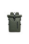 Waterproof Roll Top Laptop Backpack for Men & Women – Anti-Theft Travel Backpack with USB Charging