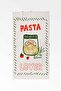 PASTA-01 منشفة مطبخ حديثة مزخرفة باللون الأبيض بنمط PASTA Lover، مقاس 35x55 - 3