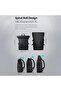 Waterproof Roll Top Laptop Backpack for Men & Women – Anti-Theft Travel Backpack with USB Charging - 6