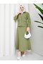 Women's Hijab Double Fabric Zippered Two-Piece Set - Women's Hijab Set Jacket Skirt - 7