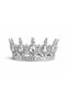 Silver Crown Princess Crown – Shiny Crown Accessory with Stones Birthday & Special Occasion Crown - 2