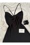 Women's Degaje Collar Satin Nightgown - 3