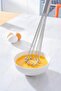 Mien Ball Tip Metal Whisk Quick Mixer Egg Mixer Milk Frother - 3