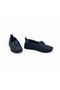 Genuine Leather Patterned Transparent Sole Casual Women's Shoes - 4