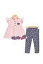 Heart Embroidered Tights Suprem Set 9 Months, 12 Months, 18 Months, 2/3 Y Girl - 2