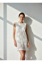Ivy Knitted Tricot Fleeked Mini Dress