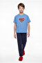 Boy's Printed Basic Pajama Set