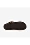 Women's 3cm Rubber Sole Buckle Leather Brown Floater Flip Flop Sandals 1116 - 5