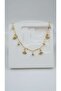 Sea Shell and Stone Dangle Anklet - 2