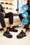 Black Mesh Lightweight Flexible Memory Sole Unisex Sports Shoes Pci-10106 g