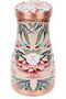 100% Pure Copper Water Bedside Bottle with Ample Multicolor Print Design 1000 ML