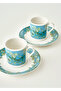Van Gogh Almond Blossom Set of 2 Coffee Cups Turquoise (90 Cc) - 5