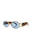 Royal Eyewear Re008 Leopard Blue Sunglasses - 3