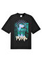 Graphic Men's Black Casual Style T-Shirt 63444201 - 4