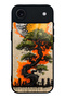 iPhone 17 Air Glossy Phone Case with Pagoda Silhouette Design