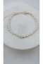 Gold Star Mini Baroque Pearl Anklet