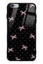 iPhone 6 Plus Glossy Phone Case with Pink Ribbon Design