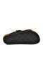 Black Double-Strapped Women's Lightweight Daily Slippers Pc-7551 Z - 5