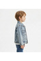 Toddler Boys Light Wash Denim Jacket – Button‑Front Casual Outerwear - 3