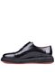 - Black Genuine Leather Lace-Up Men's Classic Shoes 250-2035 - 3