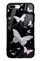 iPhone 7 Plus Glossy Phone Case with Butterfly Design
