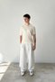 Polo Collar Hair Braided Knitwear T-Shirt - 3