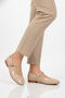Cream Banded Lightweight Women's Ballerinas Pc-54810 Z - 2