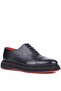 - Black Genuine Leather Lace-Up Men's Classic Shoes 250-2035 - 2