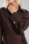 Women's Waist-Tie Design Shirt - 8