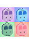 Bento Lunch Box w/t handle - Pink - 8