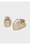 Baby Girl Floral Ballerina Shoes Beige - 09091 - 3