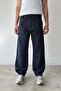 Baggy Jeans with Stitching Detail