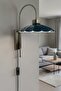 Plug-In Risso Sea Green Single Sconce Living Room Kitchen Hallway Cafe Boutique Lamp Lighting - 4