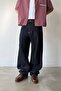 Baggy Jeans with Stitching Detail