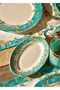 Van Gogh Almond Blossom Porcelain Presentation Plate Set of 3 Turquoise - 4