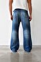 Washable Laser Print Spanish Style Jeans - 3