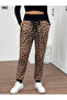 Leopard Pattern High Waist Trousers - 6