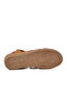 Tan Genuine Leather Velcro Women's Daily Sandals Pc-54517 Z - 5