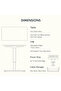 FLEXISPOT EN2 cm Electric Sit Stand Desk with Cable Management - White Frame and Oak Top - 7