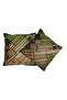 Handmade Patchwork Cotton Cushion Cover 27x27, Multicolor Large Decorative Floor & Majlis Style - 2