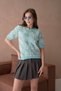 Floral Lace Detailed Knitwear Blouse Ss26Bz0088 - 4