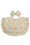 -Bella Baby Bib Set for Babies -Floral Printed Orange- 0Y to 4Y