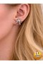 Special Design Silver Color Star Gift Earrings