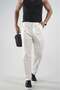 Boyfriend Fit Pover Lycra Fabric Trousers - 5